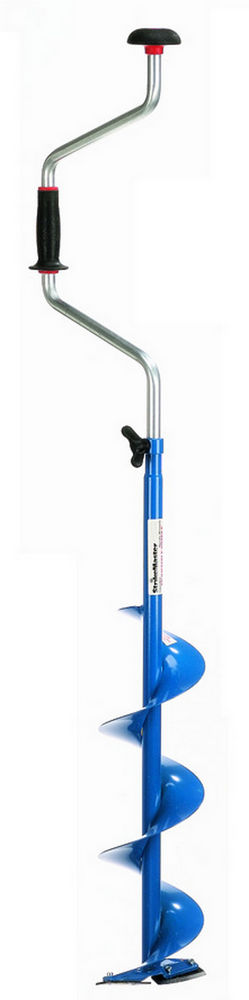 StrikeMaster Mora 2-Piece 6" Hand Ice Auger Adjustable 48"-57" - MD-img-0