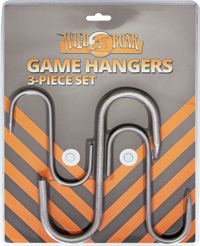 Wild Boar Game Hangers 3-Piece Small Medium Large Metal Construction M0045-img-0