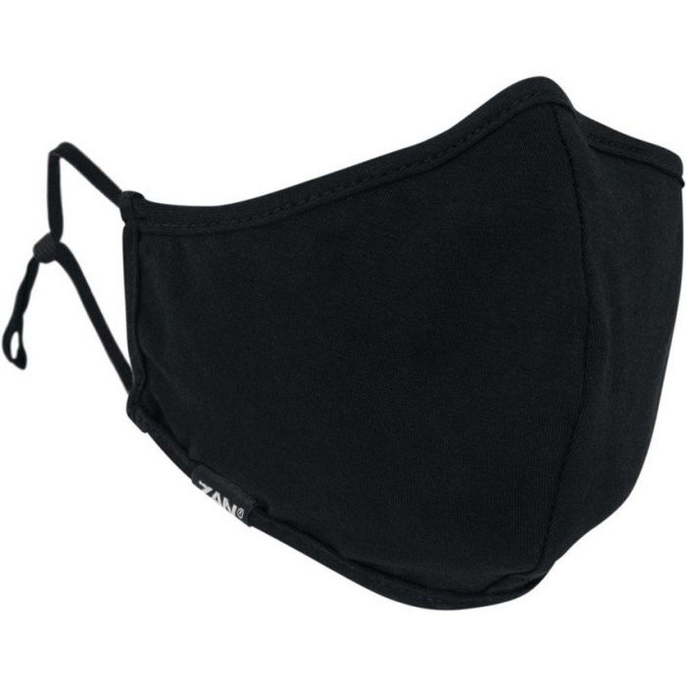 Zan Headgear Adjustable Ear Loops & Windproof Black Face Mask - FMA114-img-0
