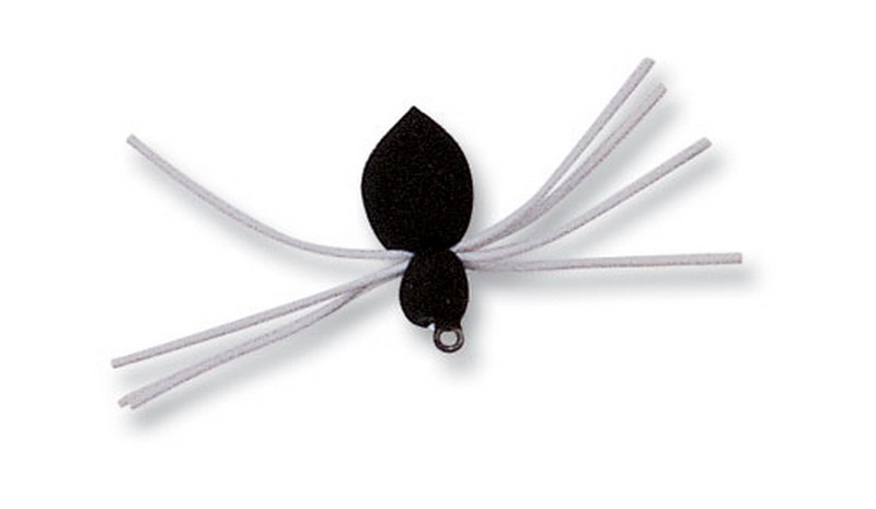 Betts Tackle Bream Getter Flies Lure Size 10 Blck Rubber Spider 1 Pk C-10-3-img-0