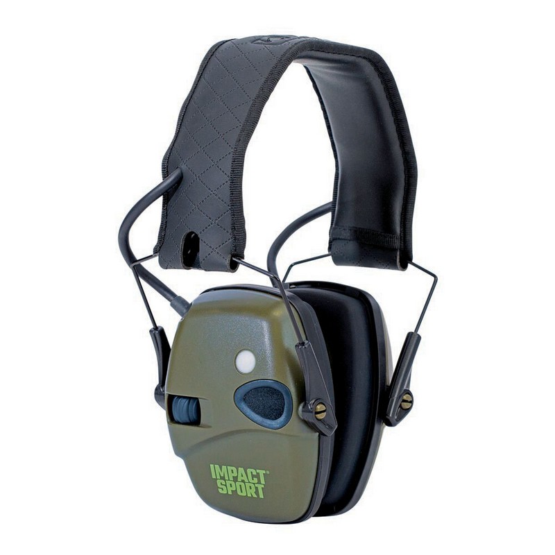 Howard Leight Impact Sport Bluetooth Electronic Earmuff OD Grn R-02548-img-0
