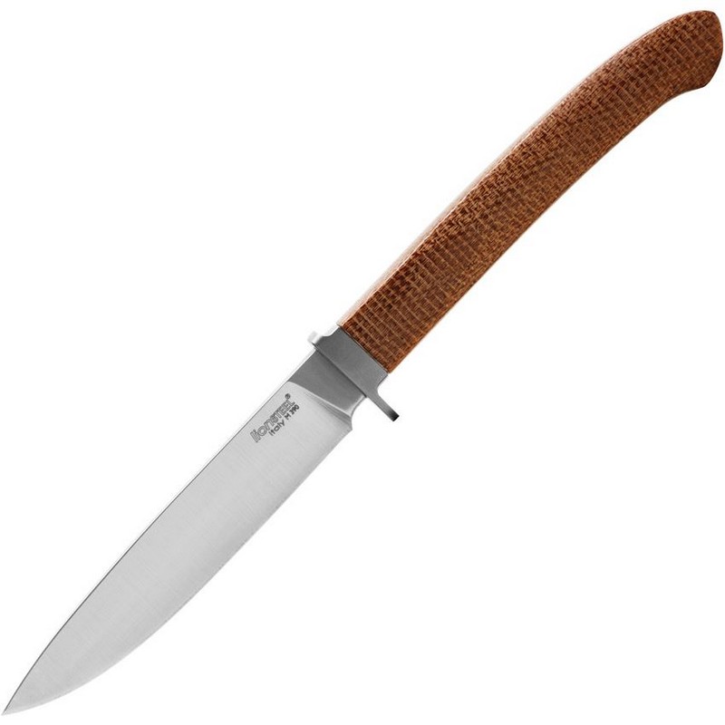 LionSTEEL Fixed Knife Bohler Steel Blade Natural Micarta Handle - AG1 CVN-img-0