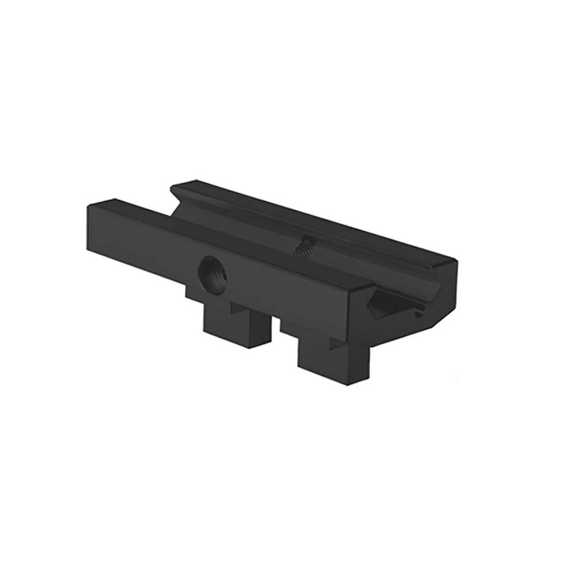 Swagger Hunter 1-Piece Picatinny Rail Bipod Adapter Black - SWAG-AD-PRA1-img-0