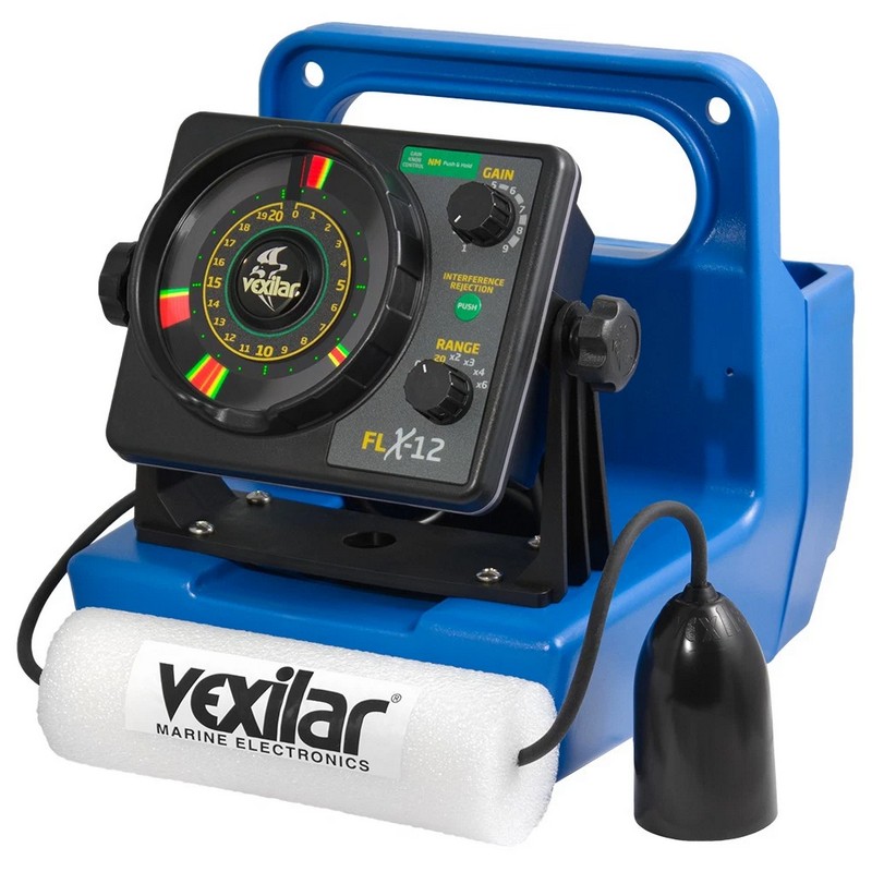 Vexilar Inc. FLX-12 Genz Pack w/ Ice Fishing Flasher Ducer - GPX1212-img-0