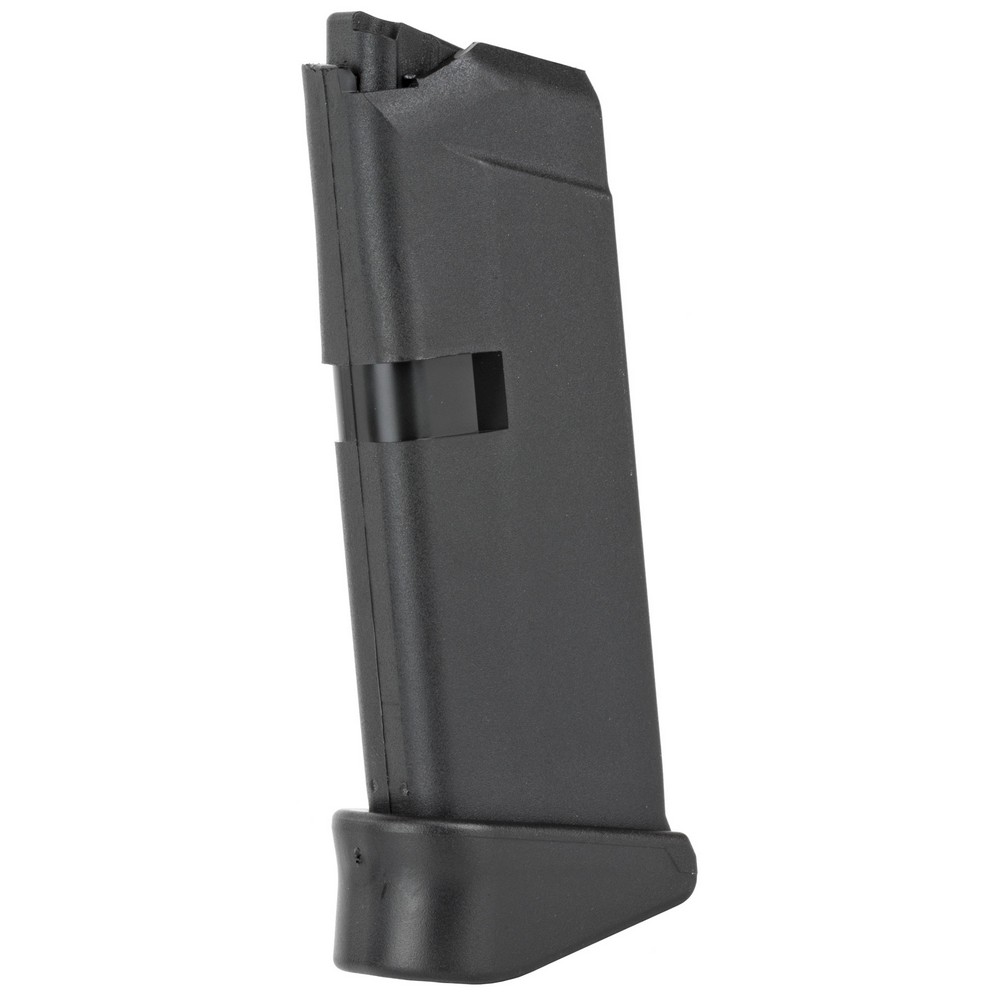 Glock 6 Round Magazine 380 ACP Pistols Black Polymer - MF08833-img-0