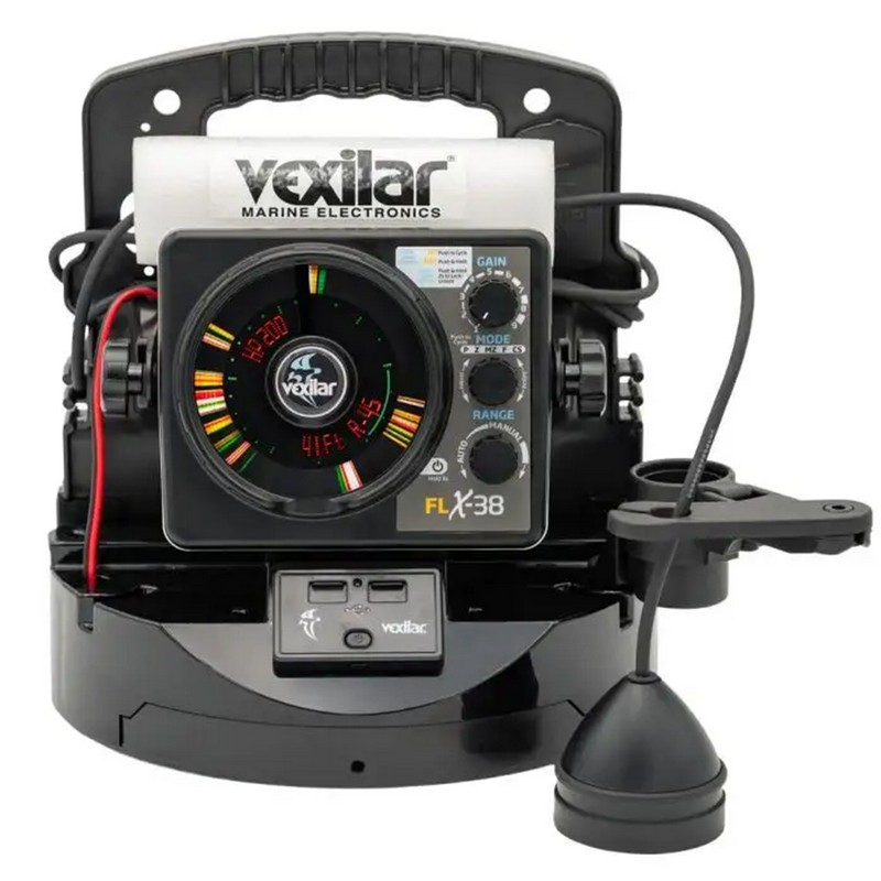 Vexilar FLX-38 BB Pro Pack Elite Ice Flasher & Ducer - PPEL38BB-img-0