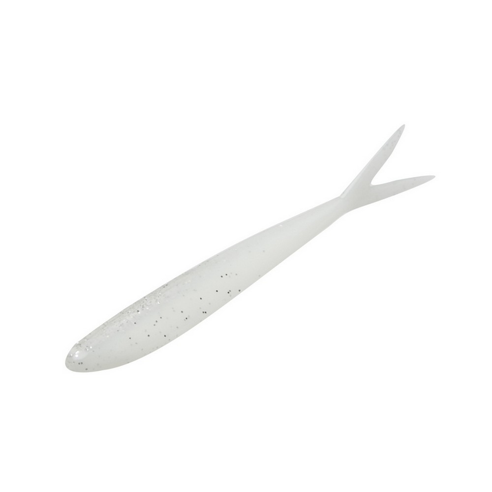 Zoom Fluke 4'' Fishing Lure White Ice 10 Package - 015-185-img-0