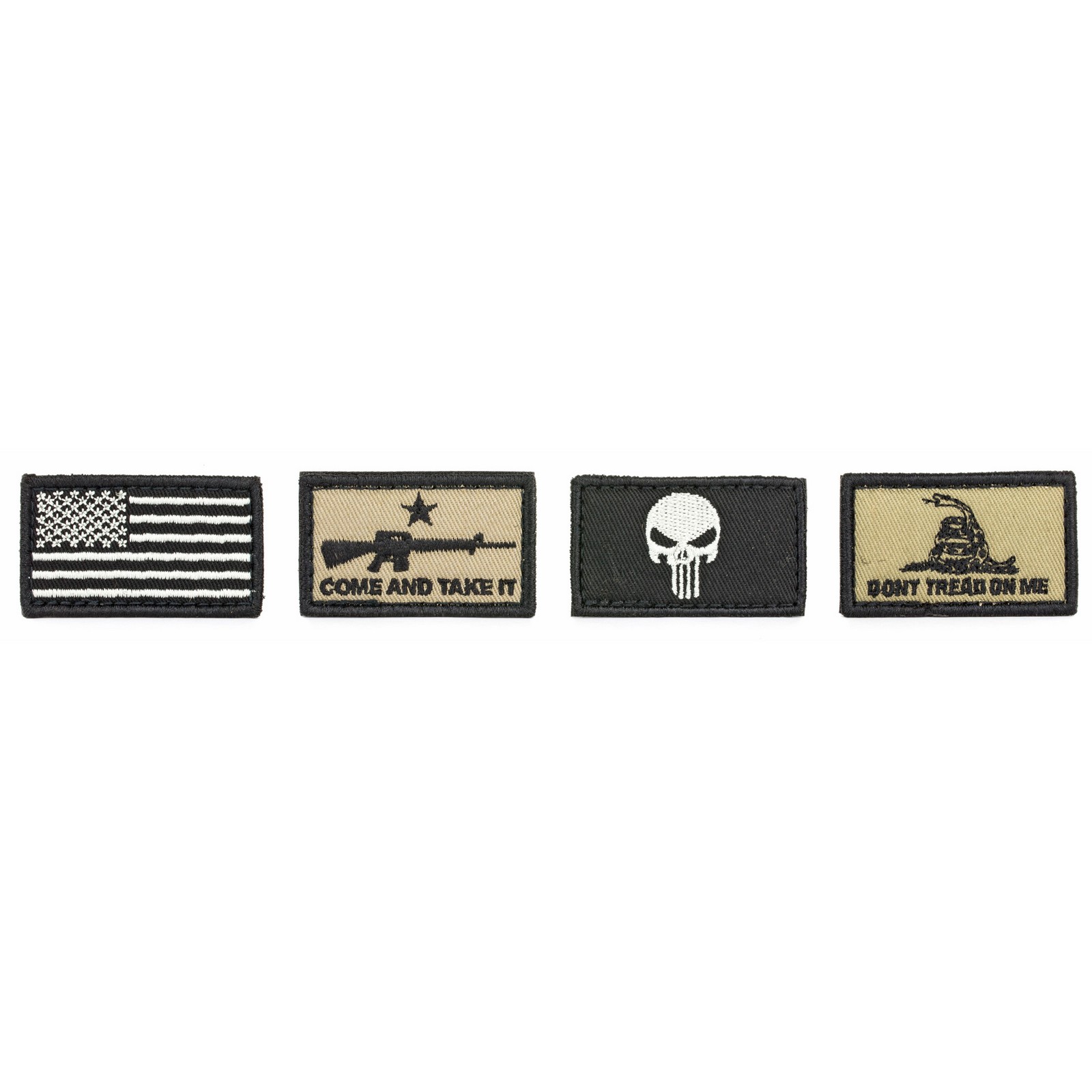 Walkers Patriot Durable Embroidered Fabric Patches Set - GWP-PATKIT2-img-0