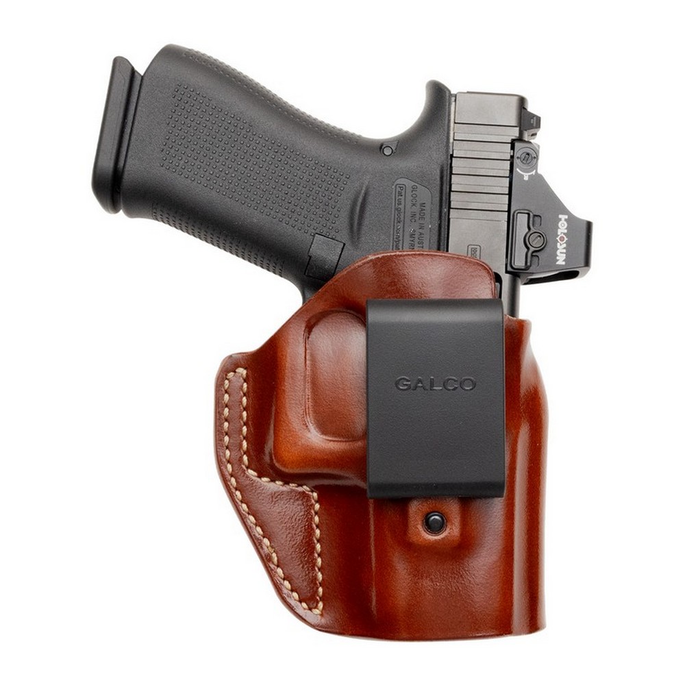 Galco Stow-N-Go Elite Tan Right Hand IWB Holster For Glock 43 - STOE800R-img-1