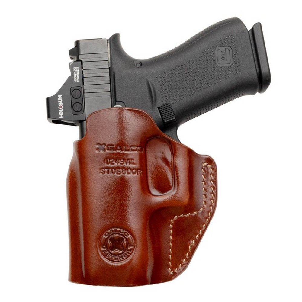 Galco Stow-N-Go Elite Tan Right Hand IWB Holster For Glock 43 - STOE800R-img-0