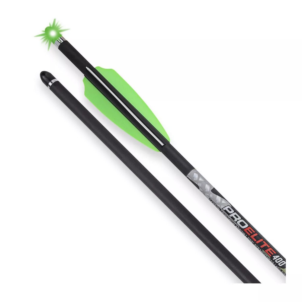 TenPoint Pro Elite 400 Alpha Blaze Arrows Green Nock - HEA6693-img-0