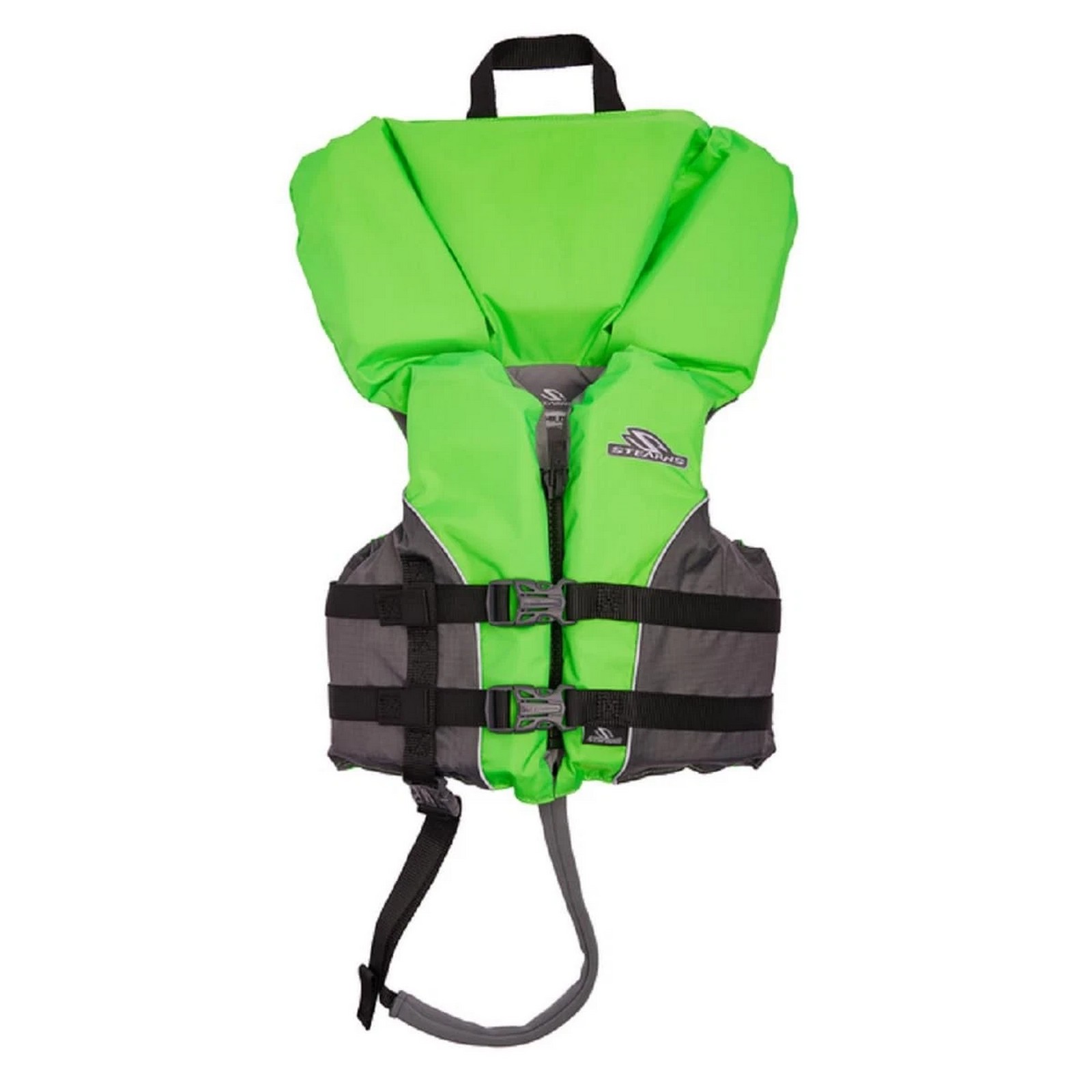 Stearns Heads Up Childs Vest Life Jacket 30-50 Lb Green Nylon - 2000032676-img-0