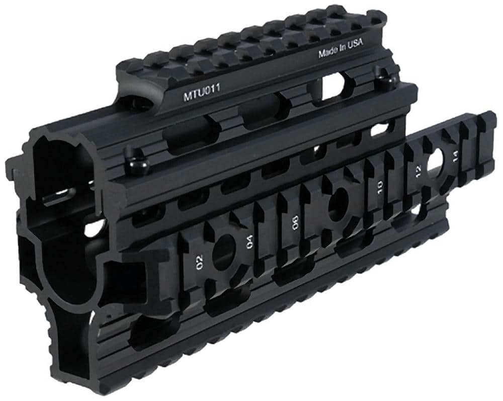 UTG PRO Yugo M70 AK-47 Drop-In Quad Rail Handguard Black - MTU011-img-0