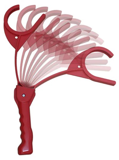 MTM E-Z Throw 3 Clay Target Thrower With Pivotal Arm Swing Red - EZ-img-0